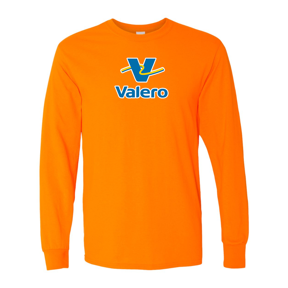 Men's Valero Gas Station Gildan Heavy Cotton Long Sleeve T-Shirt